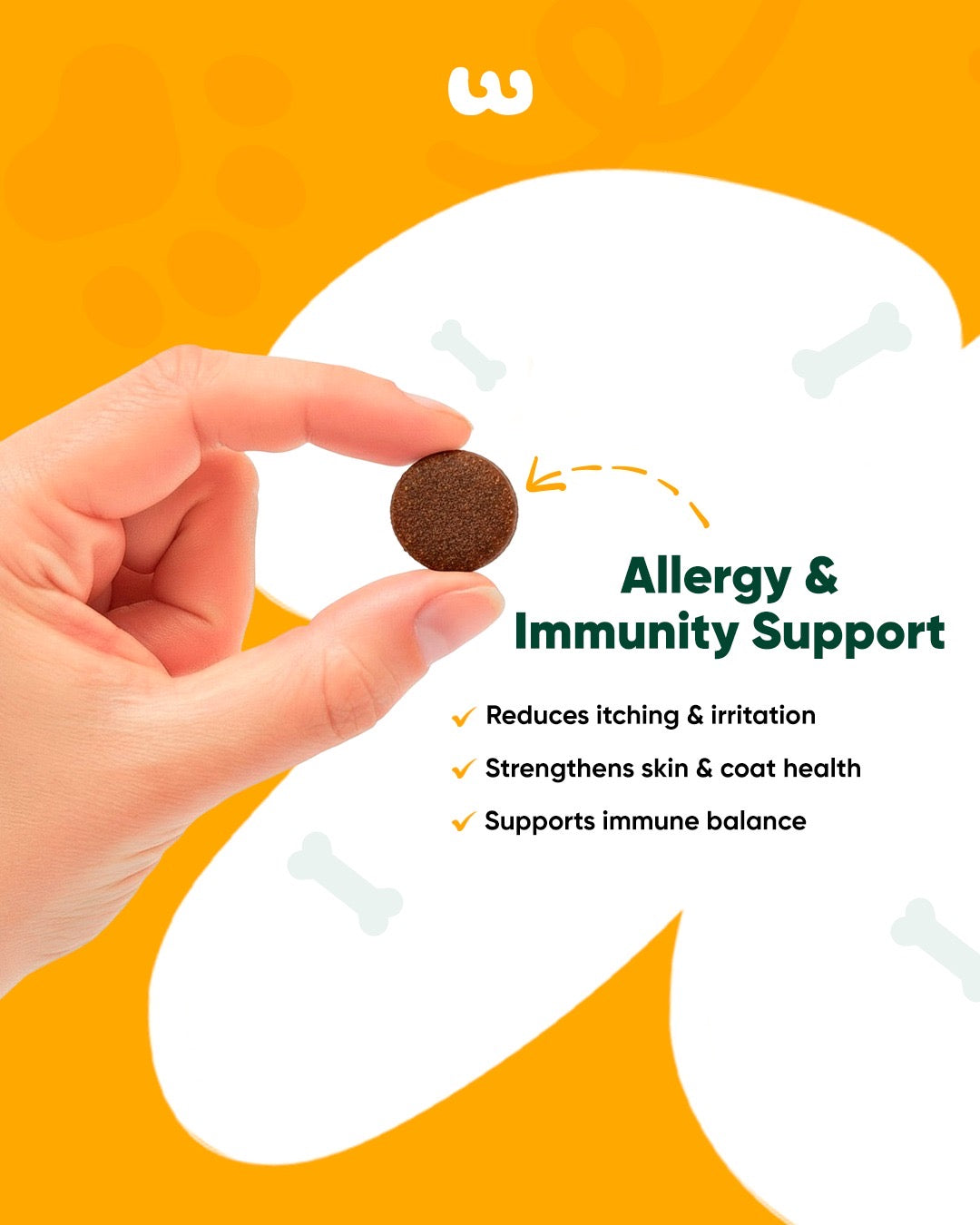 Allergy & Immune Support – Daily Dog Wellness Soft Chews -120 Counts