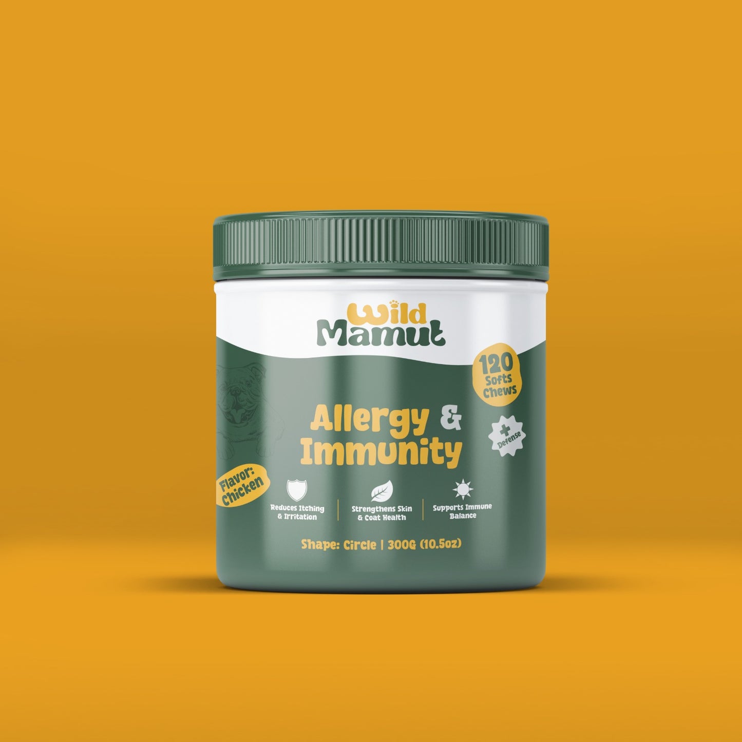 Allergy & Immune Support – Daily Dog Wellness Soft Chews -120 Counts