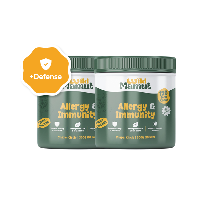 2 Pack Allergy & Immune Support – Daily Dog Wellness Soft Chews -240 Counts